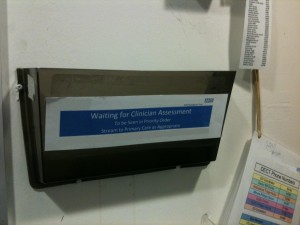 did not wait patients in the ED