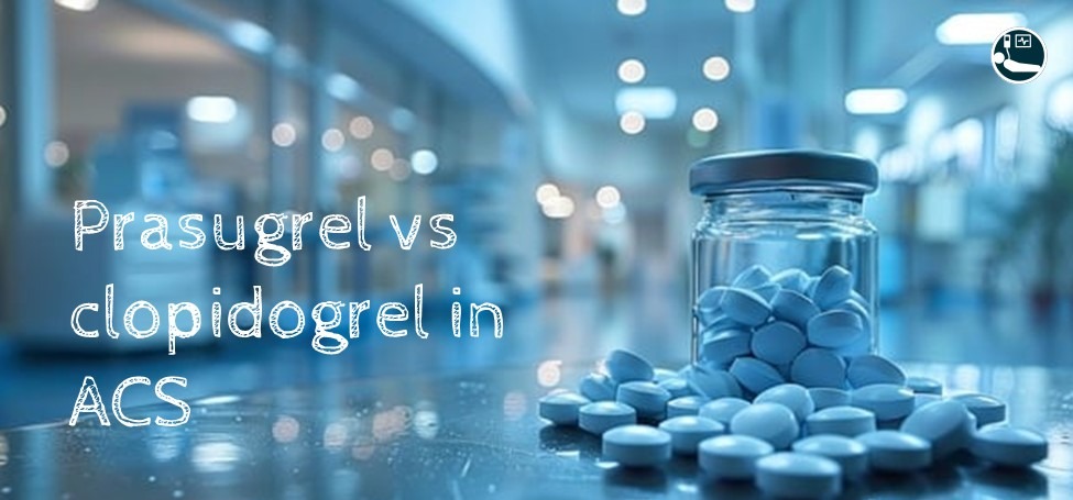 Prasugrel vs clopidogrel in ACS