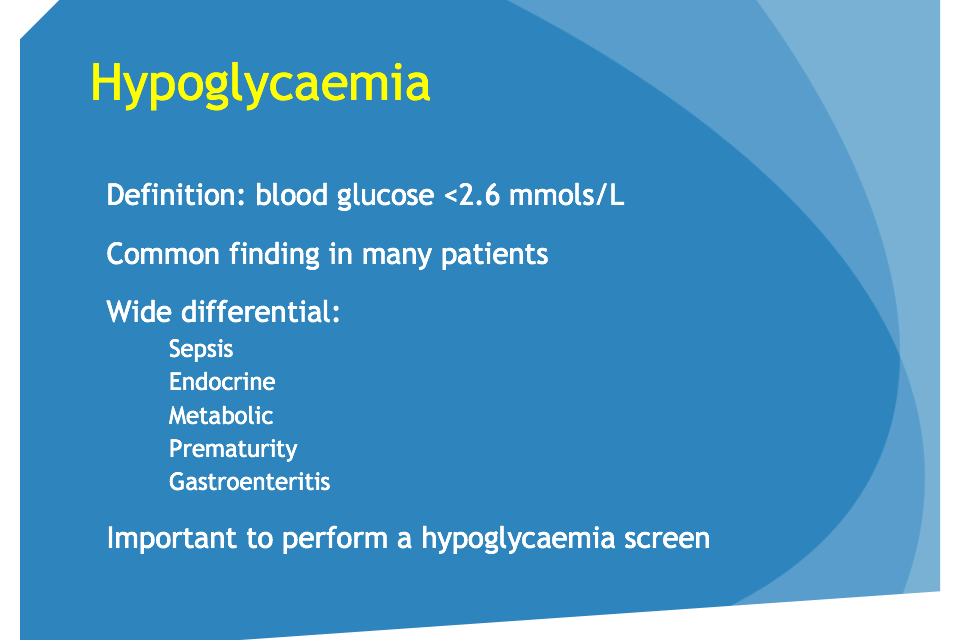Hypoglycaemia Credit and thanks to Beth Jameson