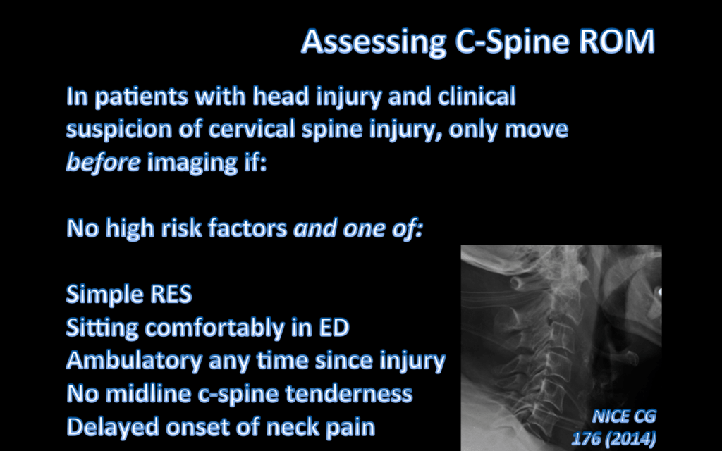Assessing C-Spine ROM