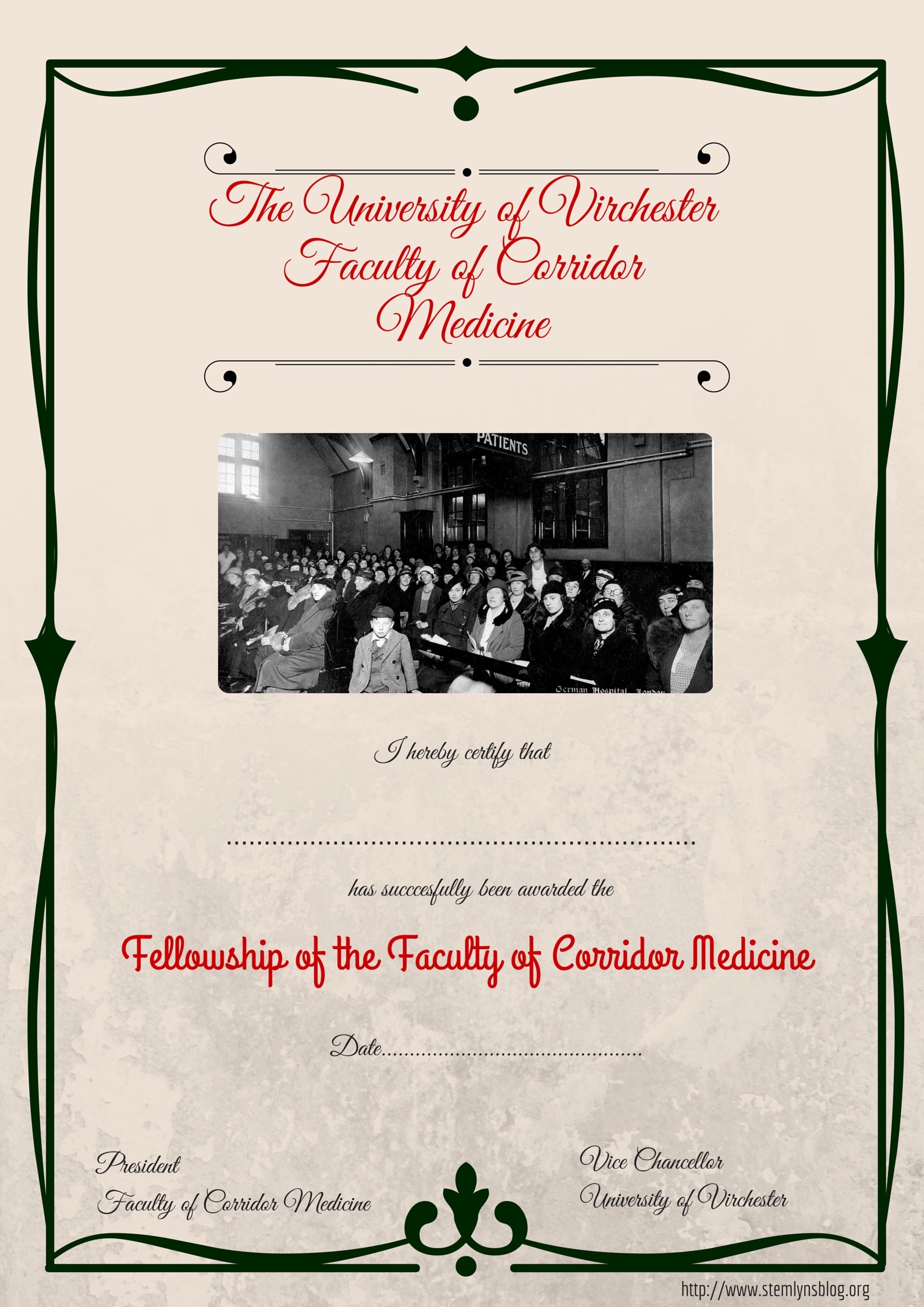FCM certificate