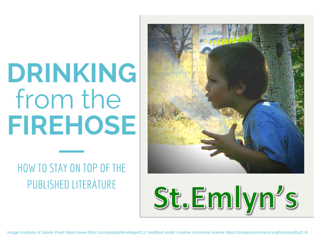 DRINKING from the FIREHOSE