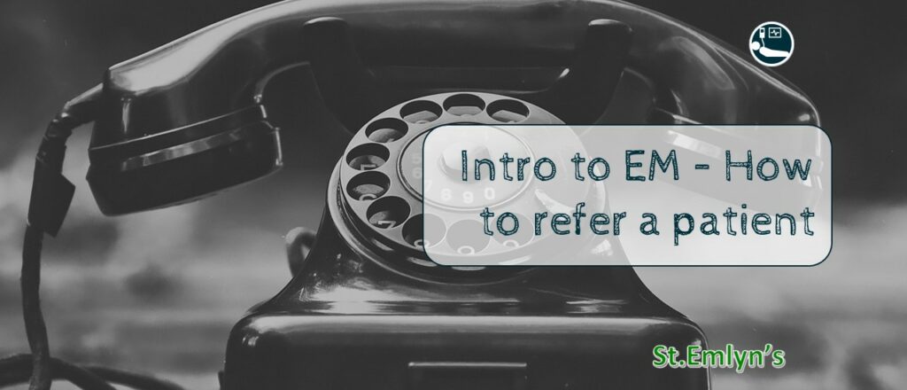 How to refer a patient - a podcast and blogpost