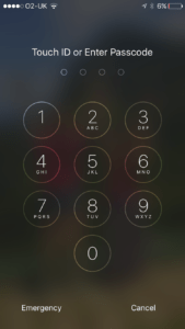 Look bottom left for the emergency data