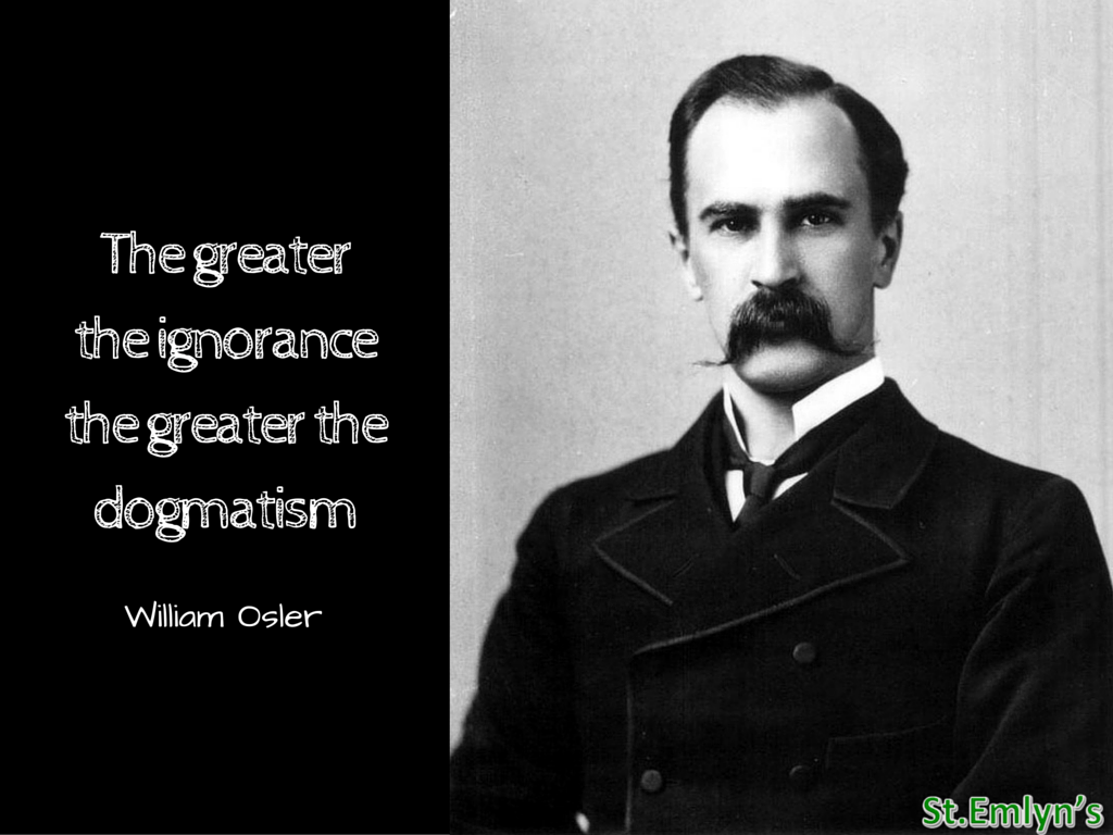 The greater the ignorance