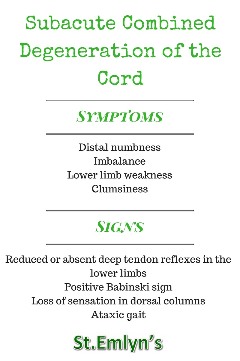 Subacute Cord