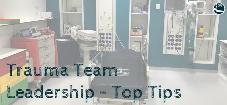 Title Slide - Trauma Team Leadership