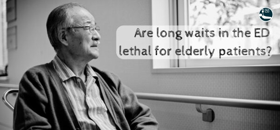 Are long waits lethal for elderly patients in the ED