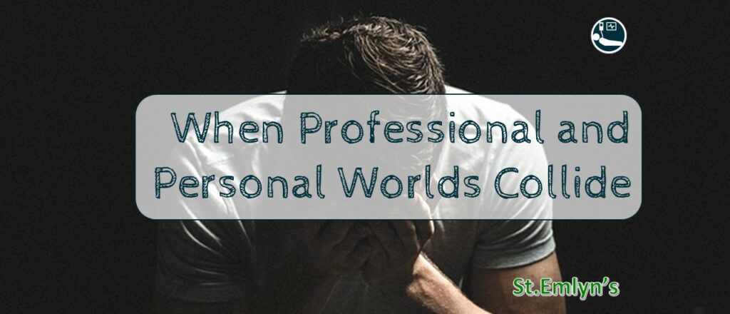When professional and personal worlds collide