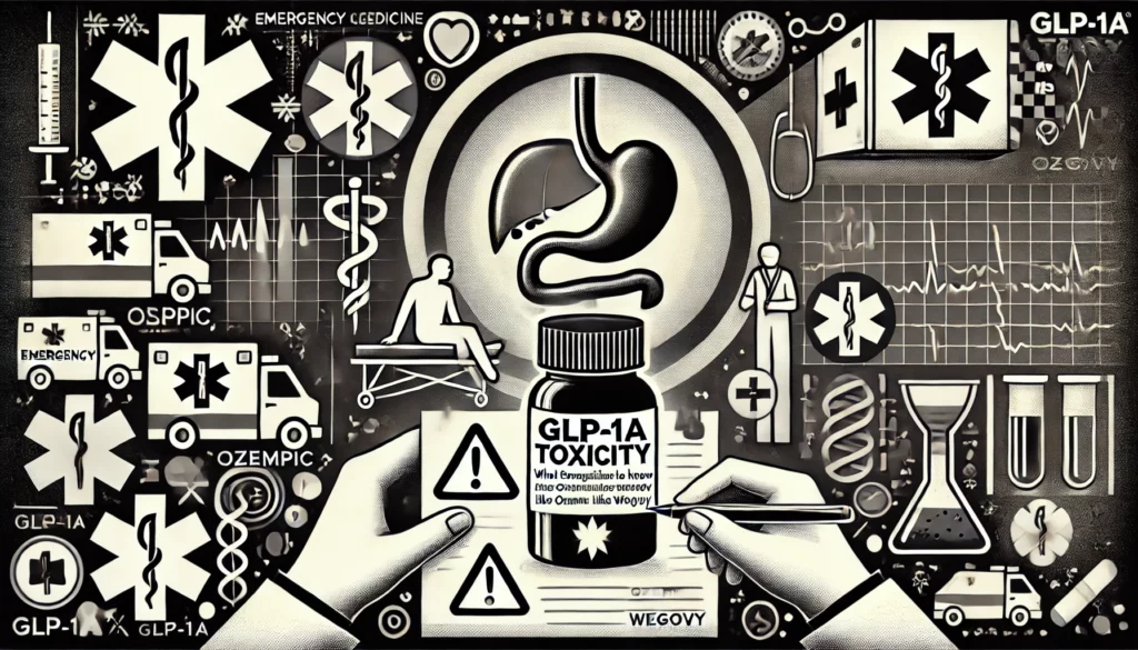 GLP-1A toxicity: What do emergency clinicians need to know about drugs like Ozempic® and Wegovy®?