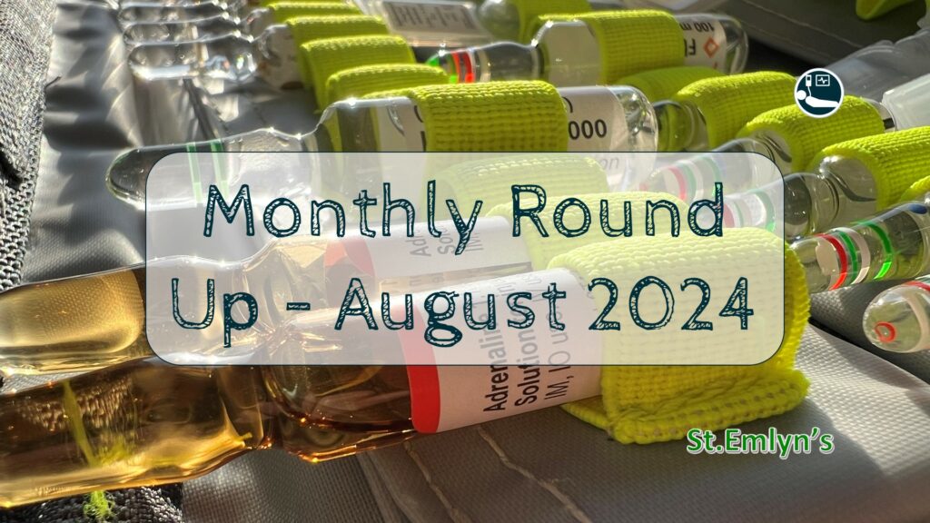 Monthly Round Up August 2024