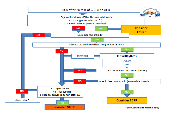 A flow chart for when to consider eCPR