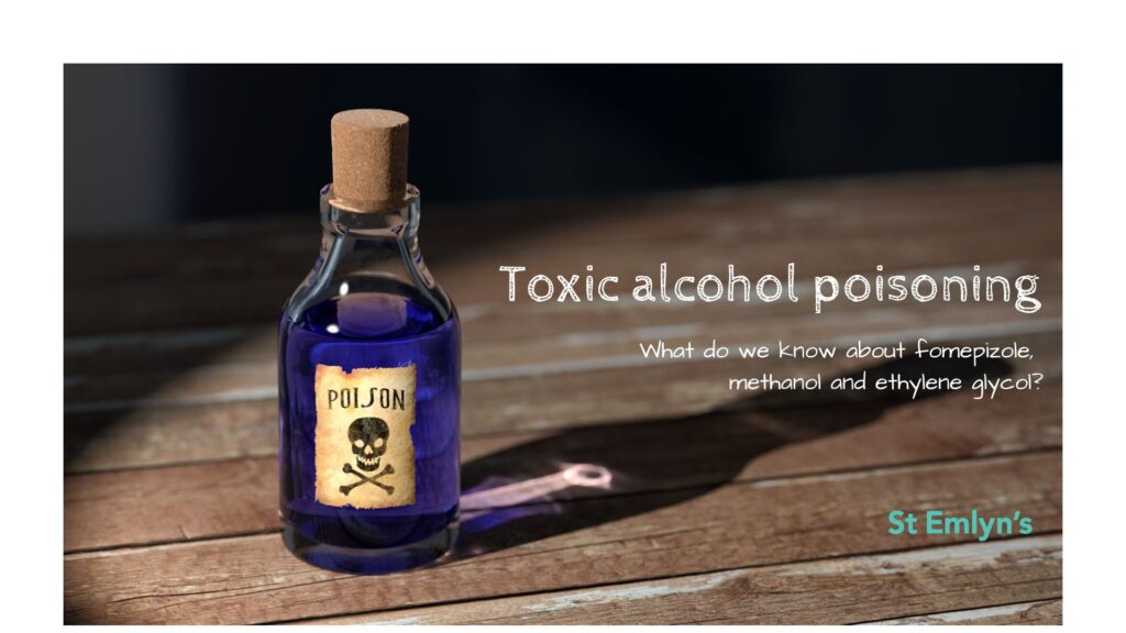 A blogpost about Toxic Alcohol Poisoning