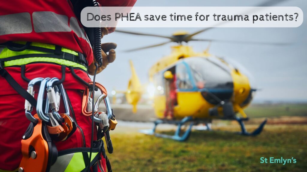 Does Prehospital Emergency Anaesthesia save tiume for traua patients