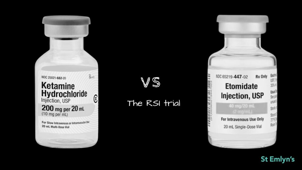 RSI trial etomidate vs ketamine